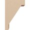 Ekena Millwork 3"W x 6"D x 9"H Classic Burlington Rough Cedar Woodgrain TimberThane Corbel, Primed Tan CORUR03X06X09BURRCPR - alternate 6